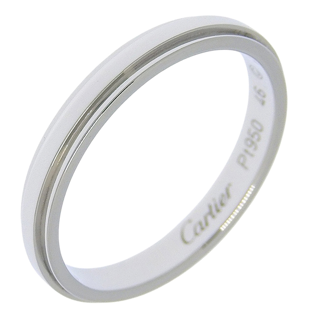 CARTIER Silver Wedding Ring